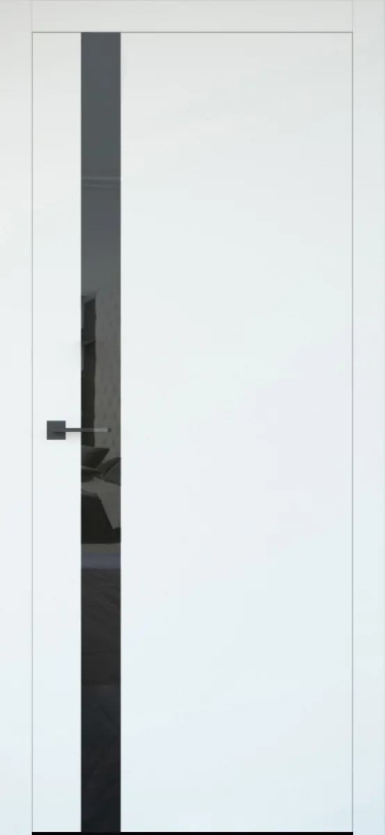 Белые двери Farba Doors Crystal FD-01 (со стеклом, белый мат)
