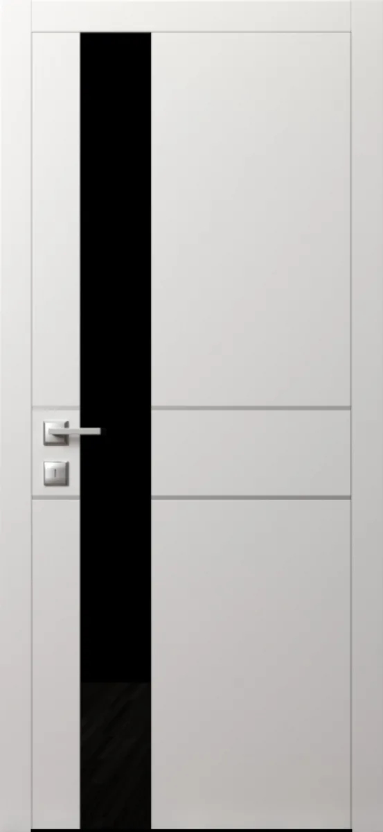 Белые двери Farba Doors Crystal FD-05 (со стеклом, белый мат)