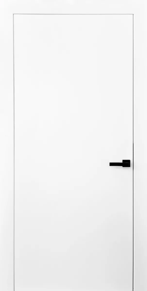 Білі двері Estet Doors МК База (глухі, біла емаль)