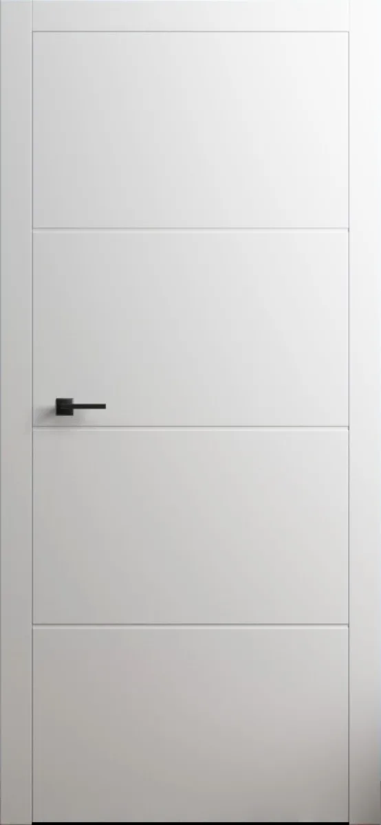 Білі двері Farba Doors Geometric FD-04 (глухі, білий мат)