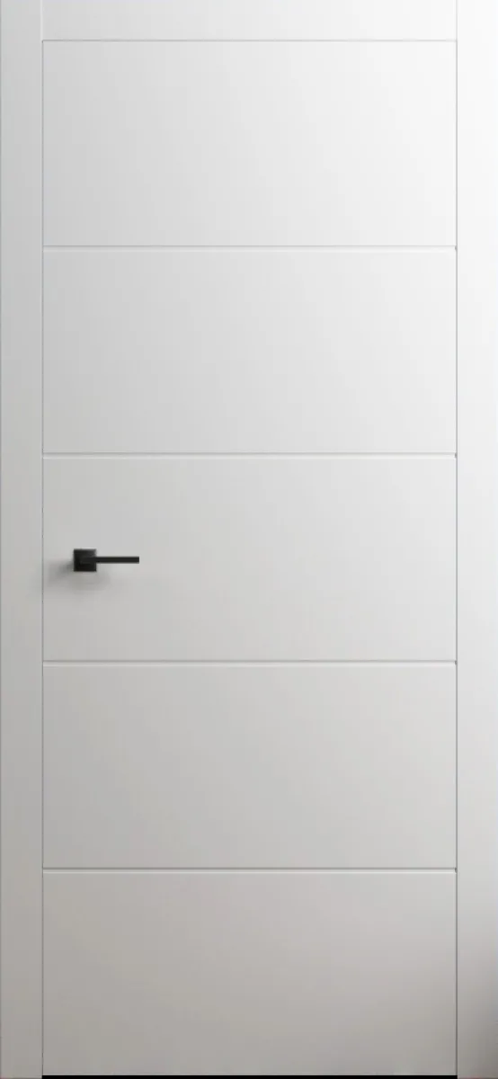 Білі двері Farba Doors Geometric FD-05 (глухі, білий мат)