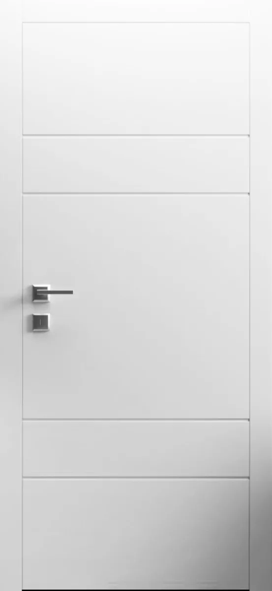 Белые двери Farba Doors Geometric FD-06 (глухая, белый мат)