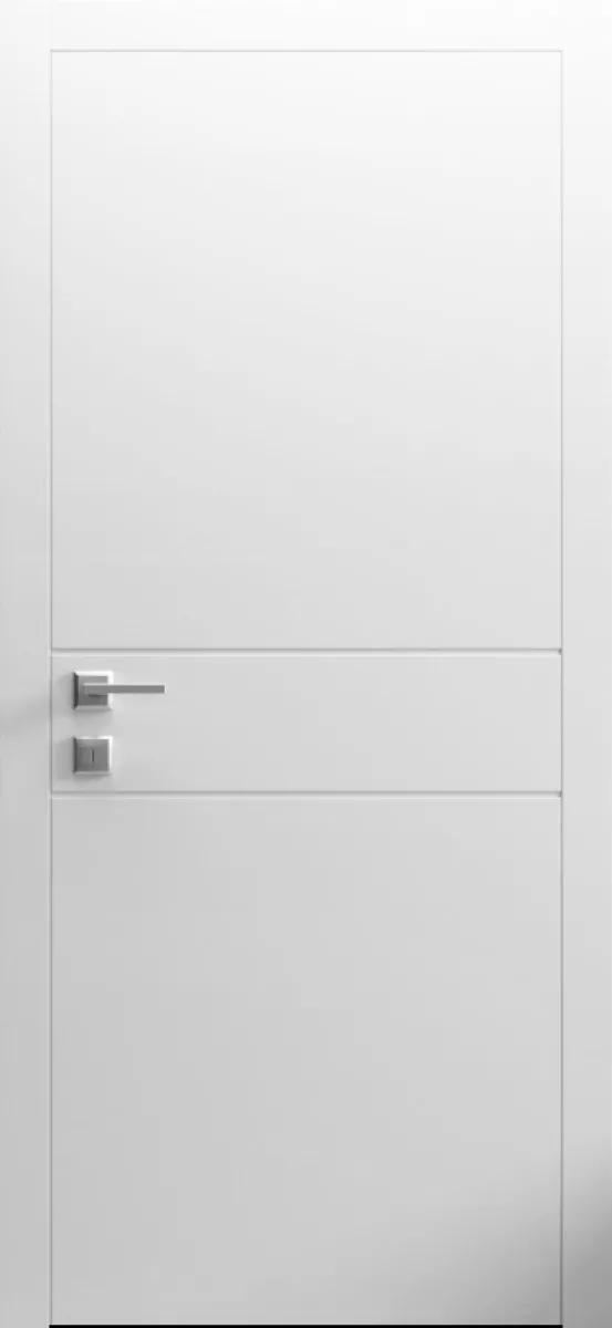 Білі двері Farba Doors Geometric FD-07 (глухі, білий мат)