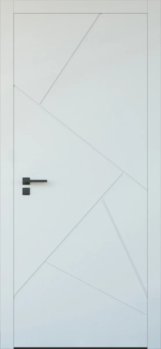 Білі двері Farba Doors Geometric FD-11 (глухі, білий мат)