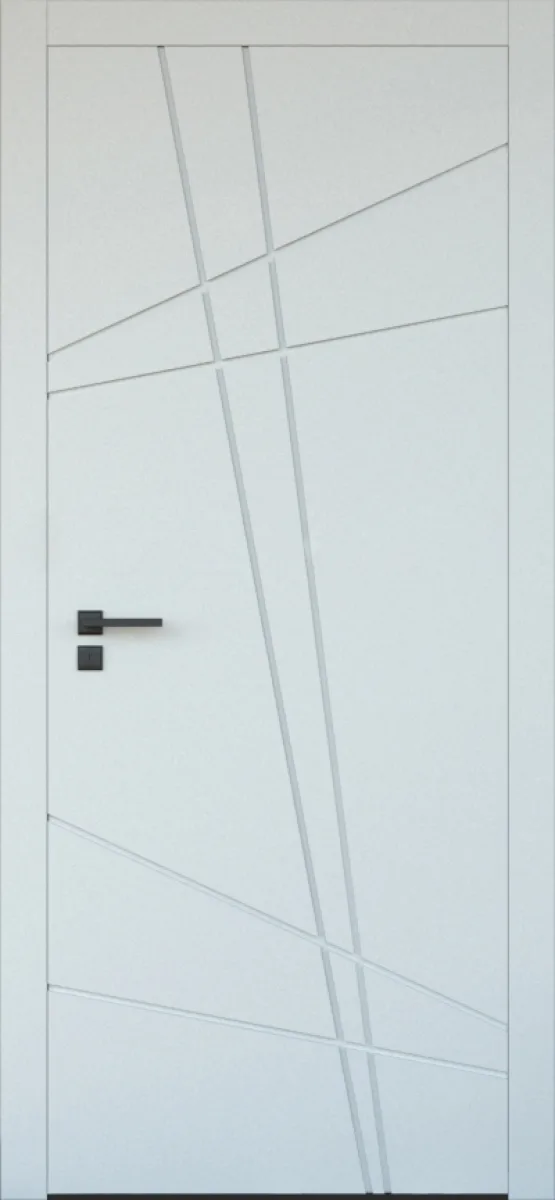 Білі двері Farba Doors Geometric FD-13 (глухі, білий мат)