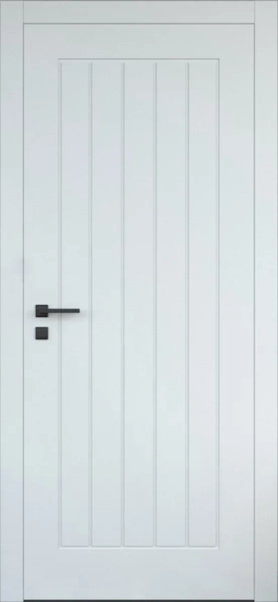 Белые двери Farba Doors Geometric FD-14 (глухая, белый мат)