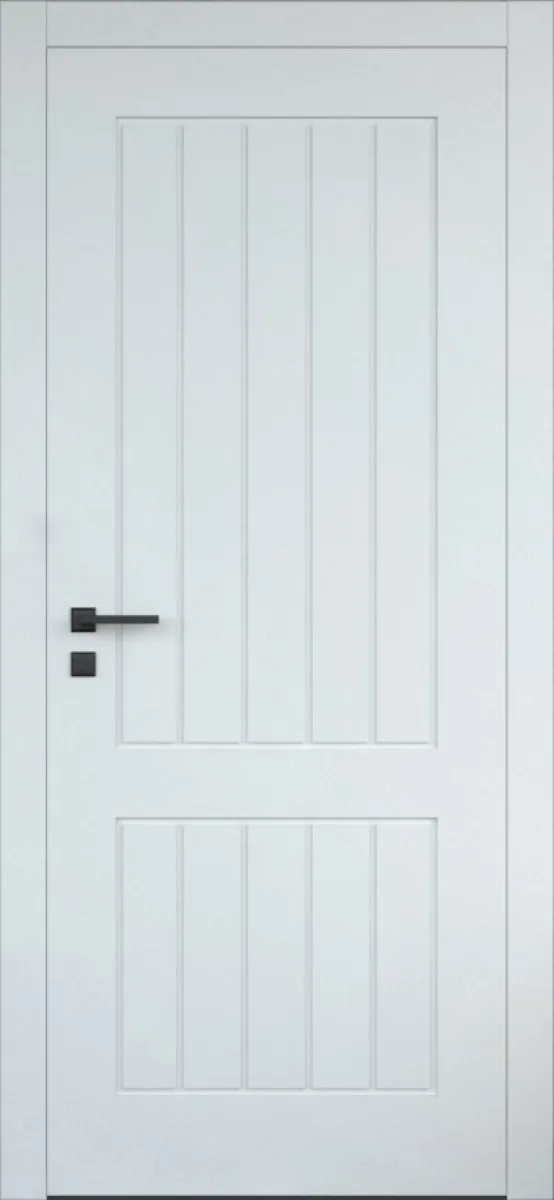 Білі двері Farba Doors Geometric FD-15 (глухі, білий мат)