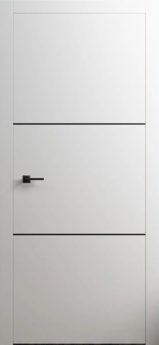 Білі двері Farba Doors Geometric FD-17 (глухі, білий мат)