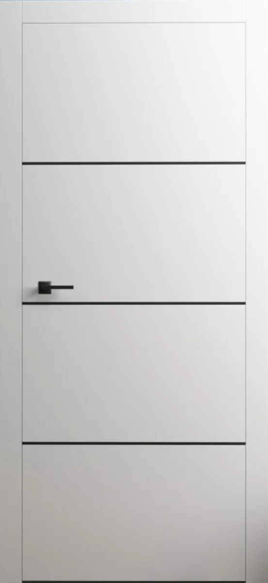 Білі двері Farba Doors Geometric FD-18 (глухі, білий мат)