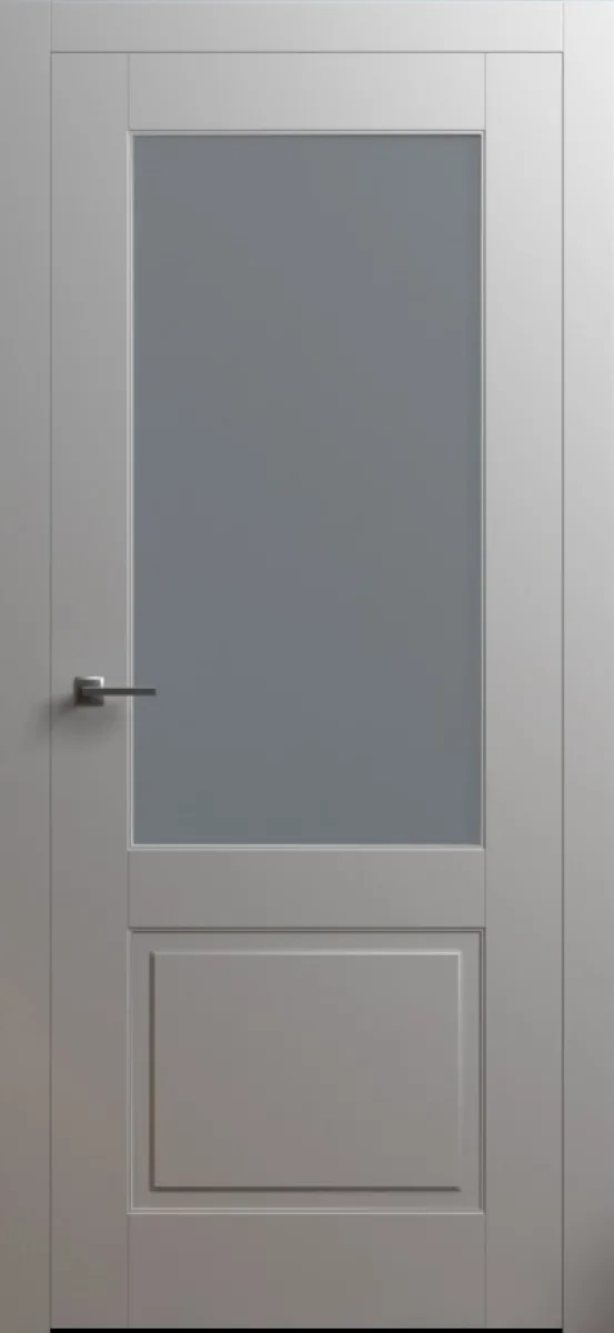 Белые двери Farba Doors Harmony FD-08 (стекло Сатин, белый мат)