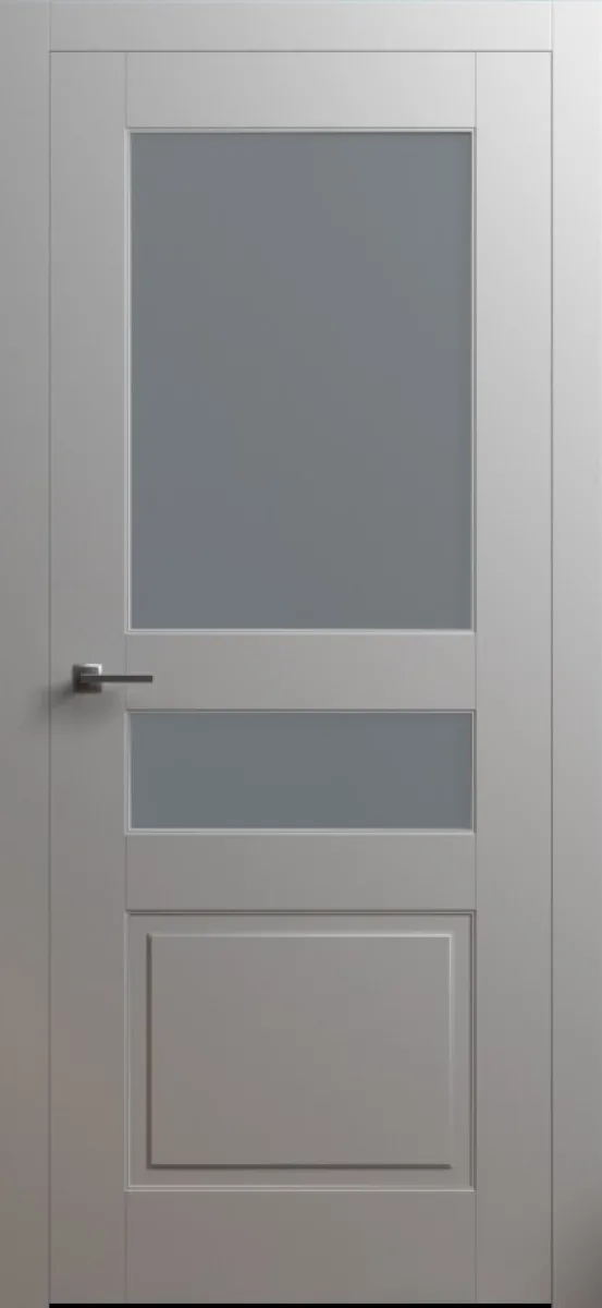 Білі двері Farba Doors Harmony FD-11 (скло Сатін, білий мат)