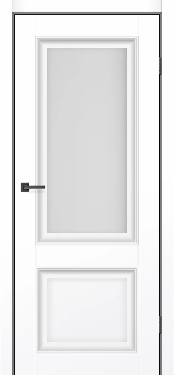 Білі двері MSDoors Indiana (скло Сатін, білий мат)