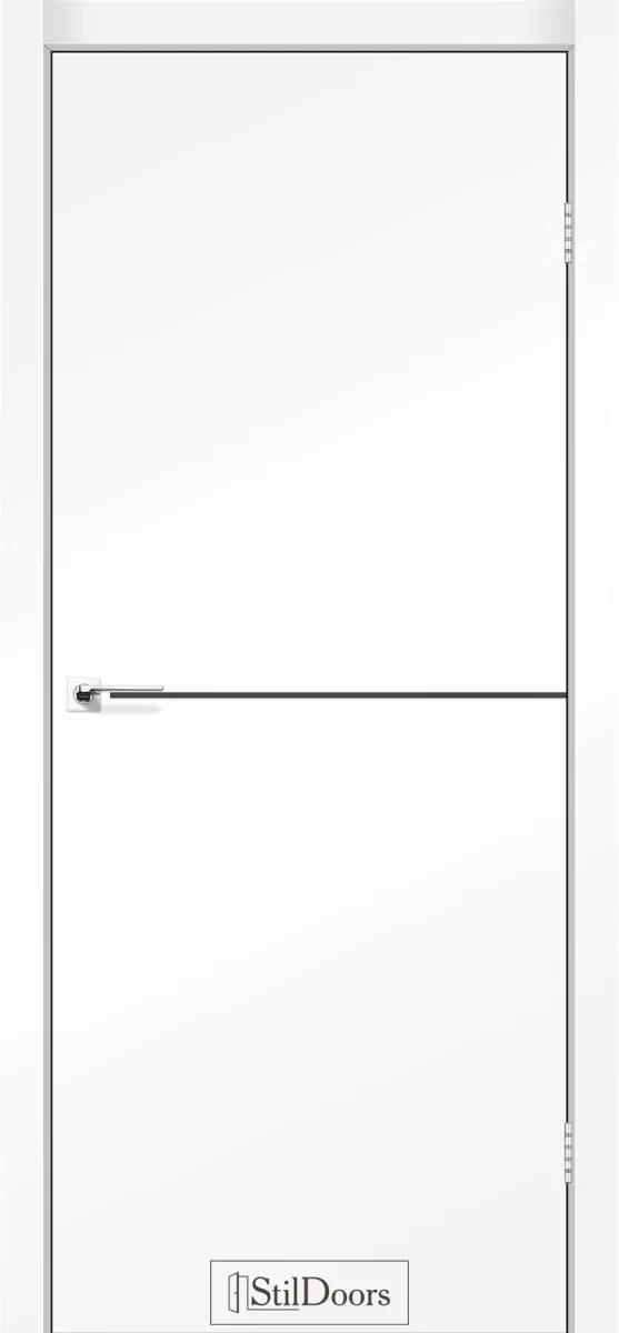 Білі двері StilDoors Loft Aluminium