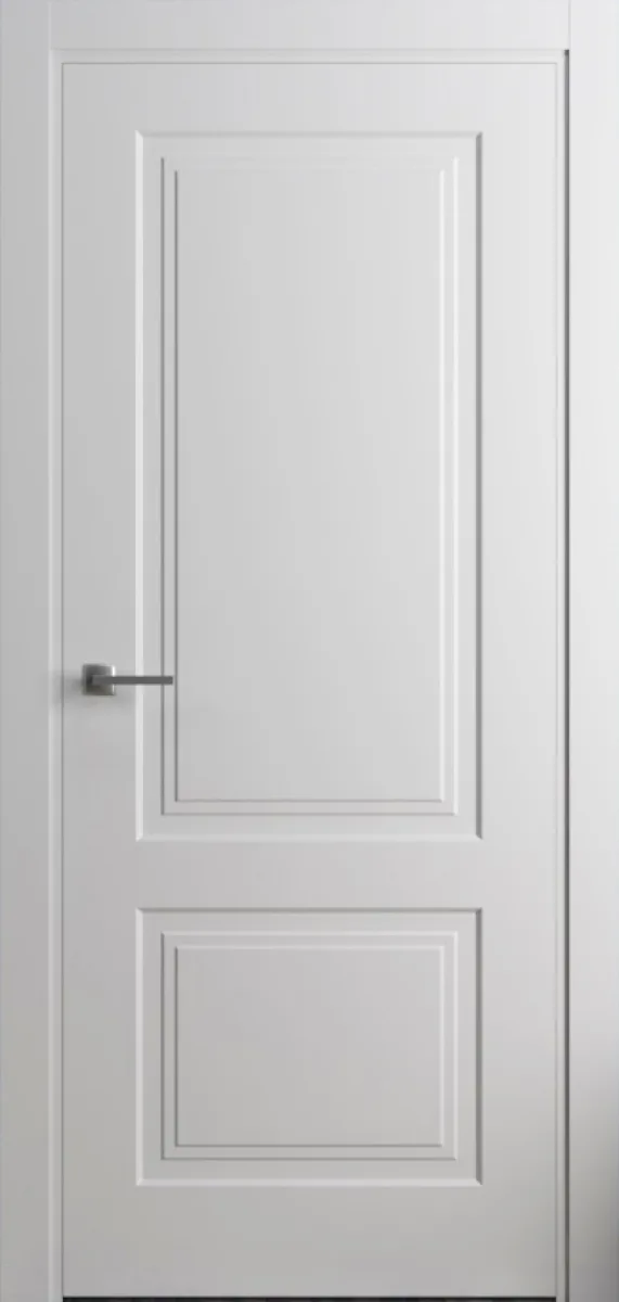 Белые двери Farba Doors Moderna FD-02 (глухая, белый мат)