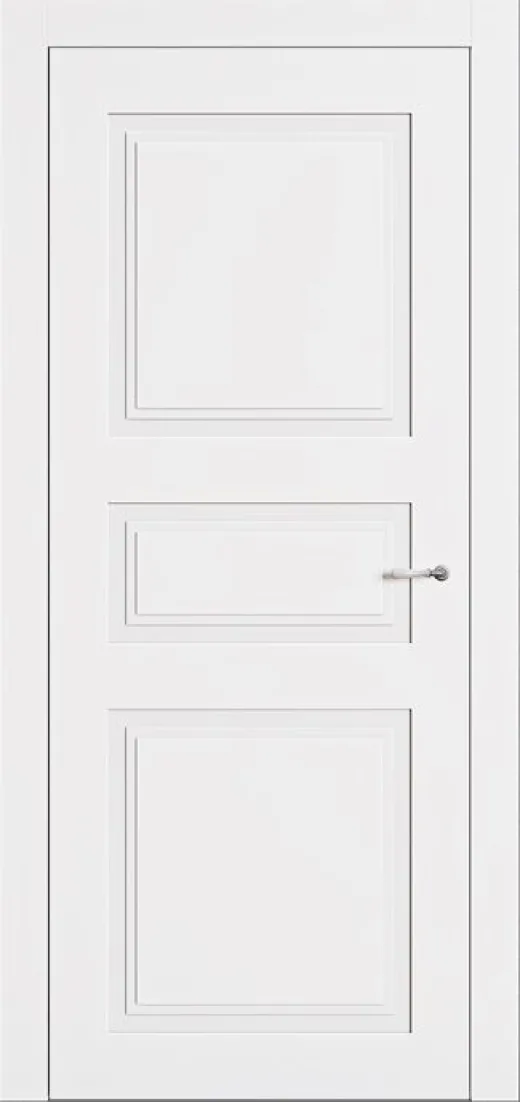 Білі двері Омега Nice Minimal (глухі, білий мат)