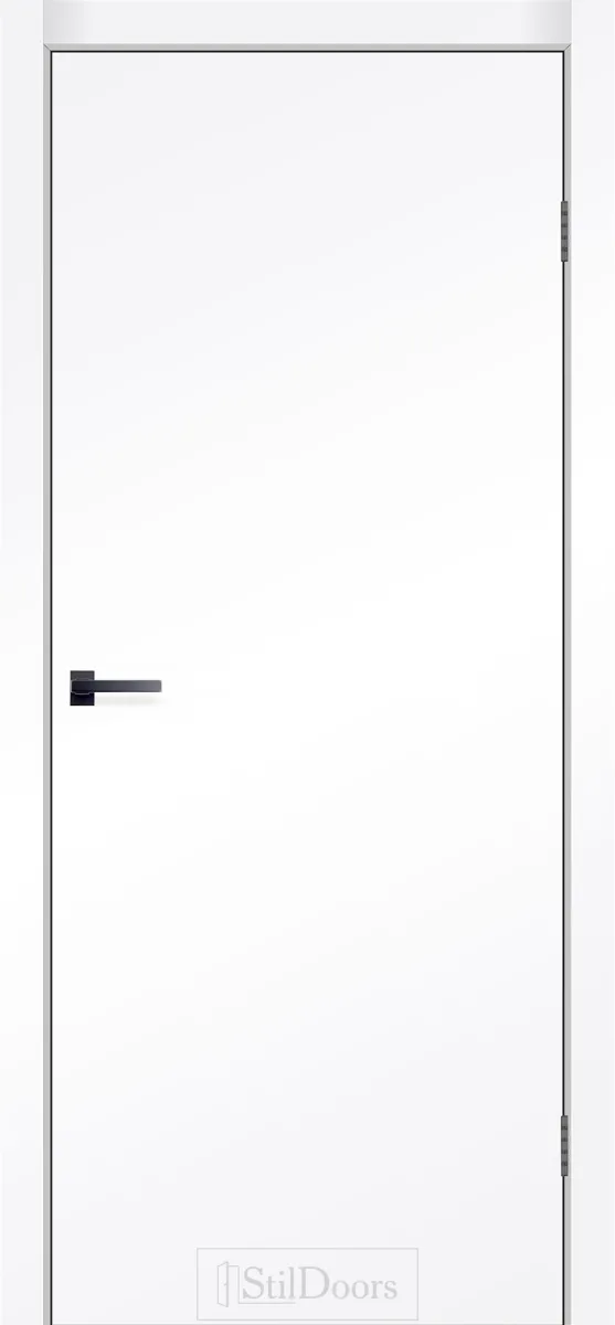 Белые двери StilDoors Avanti (глухая, белая эмаль RAL 9003)