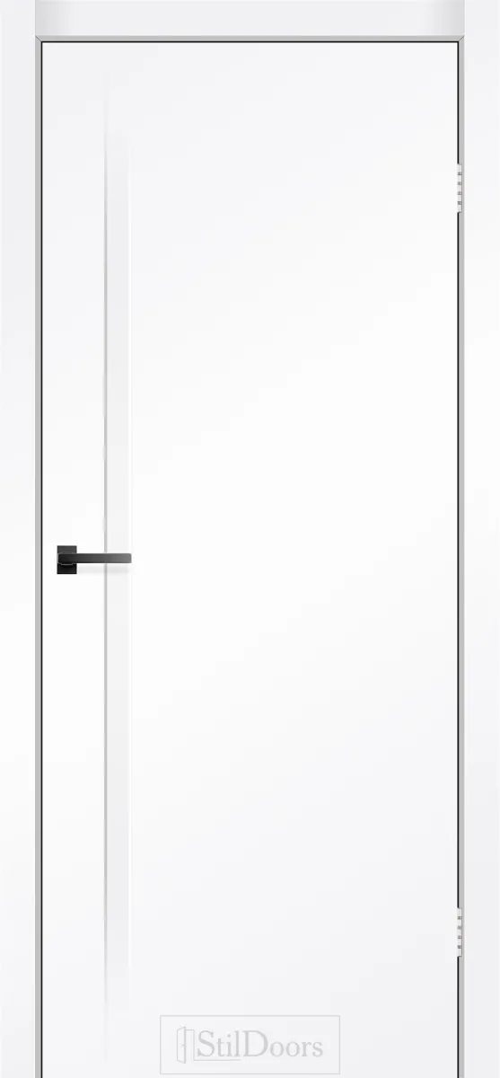 Белые двери StilDoors Fargo (глухая, белая эмаль RAL 9003)
