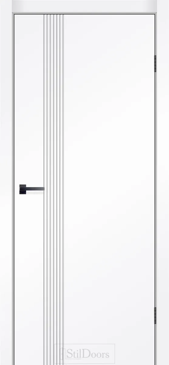 Білі двері StilDoors Karyon (глухі, біла емаль RAL 9003)
