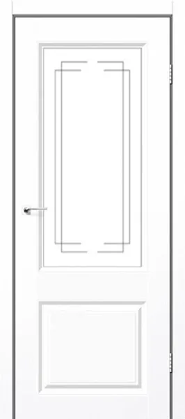 StilDoors Carolina, скло з прозорим малюнком