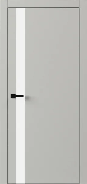 Фабрика Сучасних Дверей Standart S-1-Vertical, скло біле