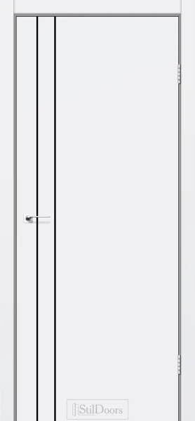 StilDoors Loft Line, кромка чорний мат