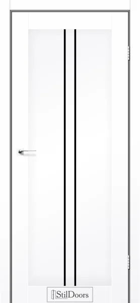 StilDoors Barcelona, скло чорне