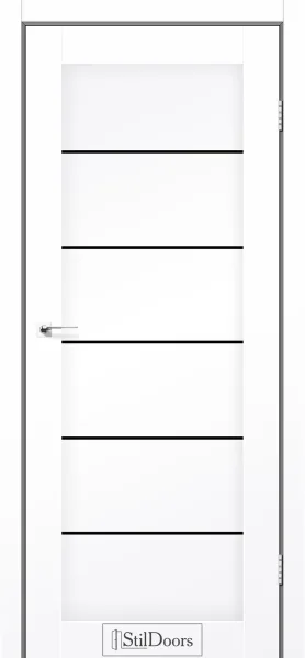 StilDoors Victoria, скло чорне