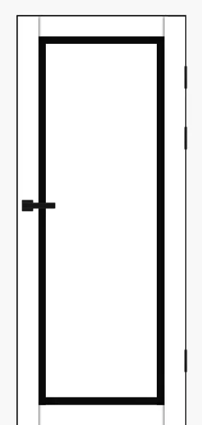 Syndicate Doors SD-113, стекло черное
