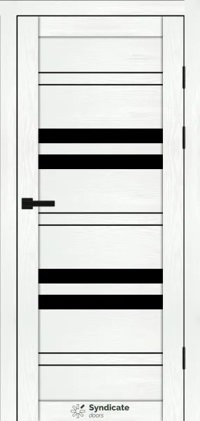 Syndicate Doors SD-147, стекло черное