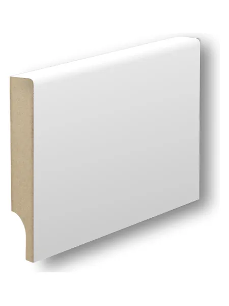 Плінтус Status Doors прямокутний, RAL 9003 біла емаль